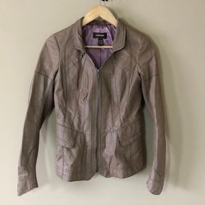 Daniel leather coat